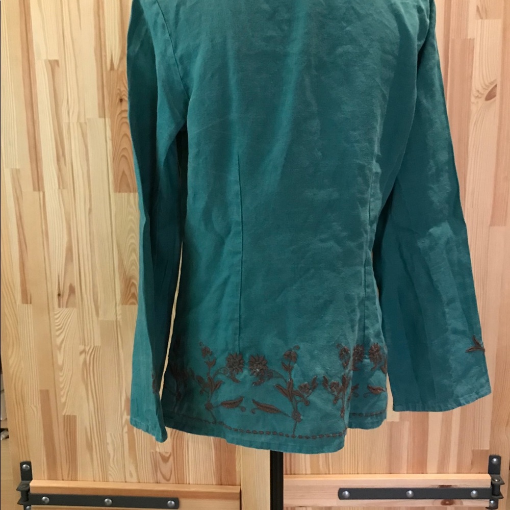 Boho Linen Top - Picture 5 of 6